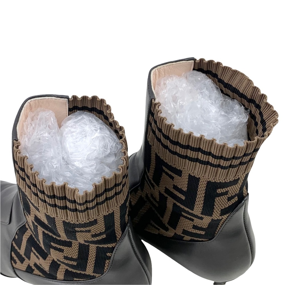 FENDI Rockoko Heel Boots - Picture 7 of 9